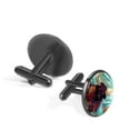 thumbnail image 2 of Yak Stainless Steel Cuff Links for Dress Shirts - for Formal Occasions and Business Attire, 2 of 6