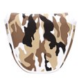 thumbnail image 1 of EeaseCA Camouflage Putter Cover Club Head Cover Waterproof Portable Protection Pusher Sleeve Accessory (Brown), 1 of 7