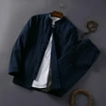 thumbnail image 7 of Spring Chinese Style Retro Ethnic Style Suits Men's Suits Spring Stand-up Collar Chinese Tunic, 7 of 7