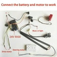 thumbnail image 1 of DIY Wire Switch Receiver RC Kit modified of Kids Electric Car RX30 24V B, 1 of 6