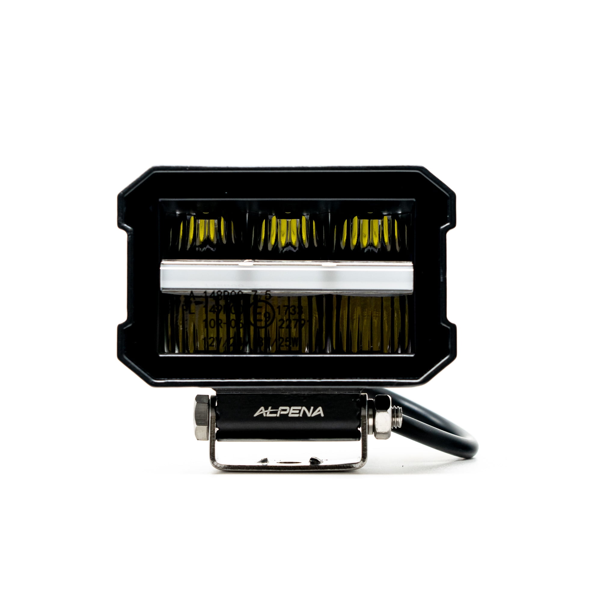 Alpena TrekTec XL4-P Driving & Accent LED Light, 12V, Model 71071, Fit Type - Universal