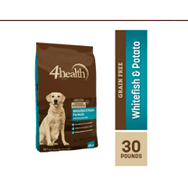 4health Grain Free Adult Whitefish and Potato Formula Dry Dog Food 30 lb