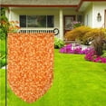 thumbnail image 3 of Wukai Orange Glitter Print Garden Flag 12.5x18 Inch Double Sided Sun-resistant Rain-resistant, Wrinkle-resistant Colorfast(Only Flag), 3 of 7