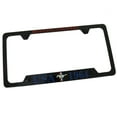 thumbnail image 1 of Ford Mustang 1964 License Plate Frame (Black), 1 of 3