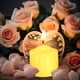 thumbnail image 5 of Hogar y cocina, Decoración del hogar, 12 velas flotantes para velas de té, velas votivas pequeñas, mini velas redondas, velas de té para bodas, velas románticas de parafina blanca, cera de parafina, 5 of 6