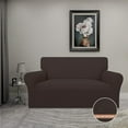 thumbnail image 2 of Easy-Going 100% Waterproof Couch Cover,Loveseat, Chocolate, 2 of 7