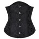 thumbnail image 3 of Corsé debajo del busto Floral Push Up Bustier deshuesado Gothique Korsett para mujeres frente Busk Gorset Korse Sexy mujeres gótico corsé, 3 of 5