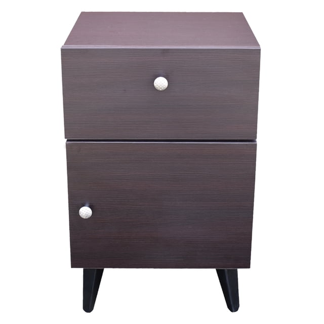 Hogare Buro Nórdico o Mesa de Noche Chocolate Hogare Nordico