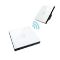 thumbnail image 3 of Interruptor de pared táctil Interruptores de lámpara con placa de control remoto adhesivo inalámbrico 1 1 Gang_White Zulema Interruptor de pared, 3 of 8