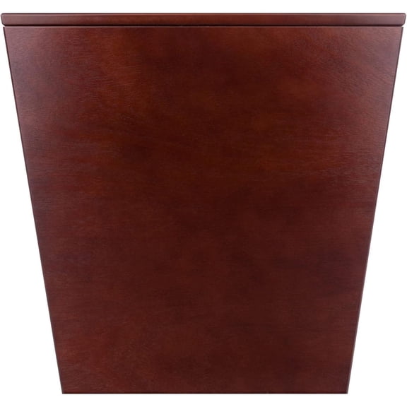 Winsome Wood Mezo Storage Cube, Accent Table, Walnut Finish