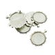 thumbnail image 1 of Bandeja de Configuración de Cabujón forma forma forma con Colgantes Bncos Piezas para Joyería de Bricoje BLESIY Joyas de cabujón en blanco, 1 of 8