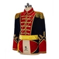 thumbnail image 3 of Disfraz de Cascanueces, uniforme militar medieval real, chaqueta de esmoquin colonial, chaqueta estilo regencia de George Washington con sombrero para hombre, 3 of 4