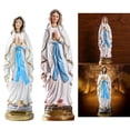 thumbnail image 1 of 2 Piezas Escultura Católica Romana Estatua de Resina Decorativa de María Baoblaze, 1 of 8