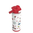 thumbnail image 2 of Zak Designs 20oz Hello Kitty Kids Straw Water Bottle, Stainless Steel Vacuum Insulated Liberty Bottle with Easy-Open Locking Spout Cover for Travel, Built in Carry Handle, 2 of 7