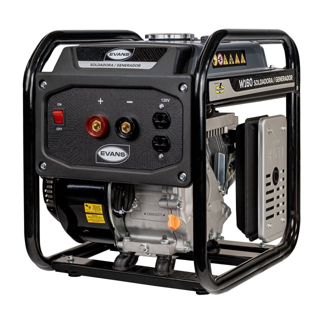 Soldadora Generador Inverter Evans 7hp 1kw 120v 40/150a