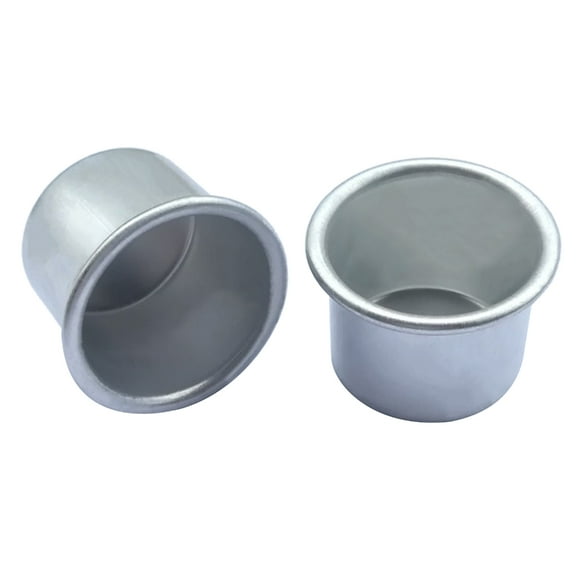 50pcs Aluminum Metal Candle Holder Candle Cup Candlestick Holder for Wedding