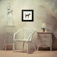 thumbnail image 4 of Charron, Veronique 15x15 Black Modern Framed Museum Art Print Titled - Otomi Dogs IV, 4 of 5
