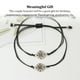 thumbnail image 4 of Sonducket 2x pulseras de aleación con brújula, conjunto de joyas de cuerda para muñeca, accesorios populares hechos a mano para mujer, cadena de mano Ropa, zapatos y accesorios Miscelánea Sonducket AP010446-00, 4 of 6