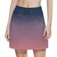 thumbnail image 6 of Athletic Skorts for Girl Elastic Tennis Yoga Shorts High Waist Gradient Printed Skirt Tummy Control Skinny Joggers, 6 of 6