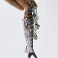 thumbnail image 4 of Creative Fish Theme Keychain Handcrafted Beaded Alloy Bag Charm Ornament Handmade Backpack Accessory for Women Girls, 4 of 7
