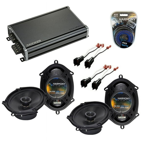 Fits Ford Explorer 2006-2010 Factory Speaker Upgrade Harmony (2) R68 & CXA360.4