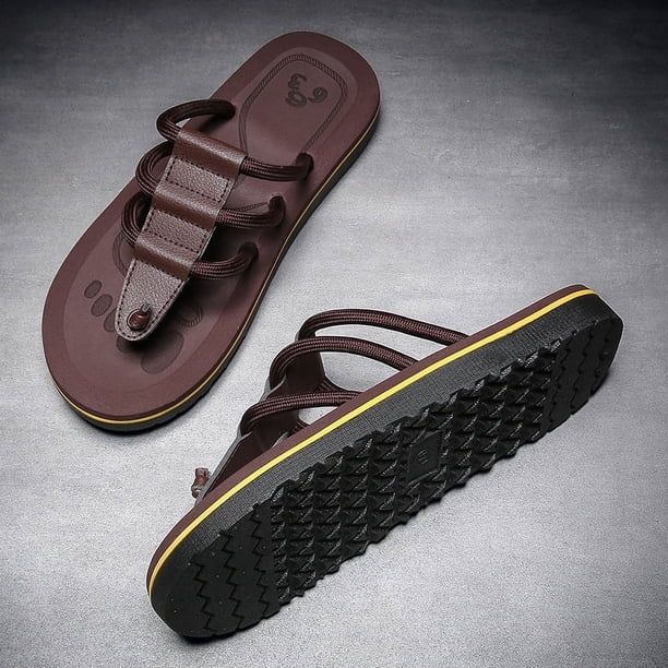 Chanclas antideslizantes de verano para hombre, sandalias de playa informales para hombre, chanclas