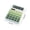 Green, variant on 12 Digit Desk Calculator, Desktop Calculators with Large LCD Display & Big Buttons, Dual Power Solar & Battery, Standard Basic 4 Function Calculator for Classroom, Office, Home, Business, Teachers