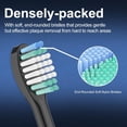 thumbnail image 5 of YUNCHI Replacement Toothbrush Heads 10 Pack for AquaSonic Black Series, Vibe Series, Black Series pro, and for Duo Series pro Electric Toothbrush, Black, 5 of 6