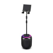 Singing Machine Sing Cast Max Stand-Alone Karaoke Machine, Stand, LED Lights, Black, SMC2035