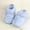 Blue#4, variant on Fesfesfes Breathable Soft-Soled Baby Shoes Comfortable Cloth Walking Shoes with Non Slip Bottom Soft Sole for Toddlers' Daily Wear(Blue,3-6 Months)