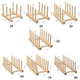 thumbnail image 3 of Wooden Kitchen Countertop Cabinet Organiser For Cups Plates Utensils Plate Cup Holder with Quick Drying Feature, 3 of 7