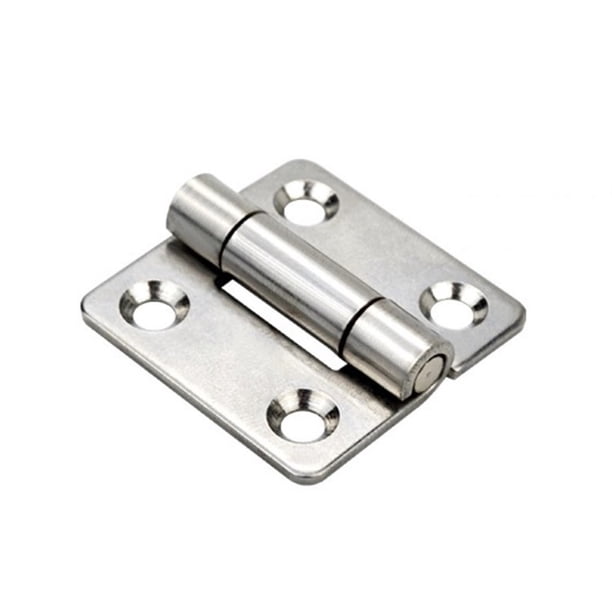 Bisagra de amortiguación de acero inoxidable 304 de 2 piezas, bisagra de aleta, bisagra de tope de torsión pequeña for mejoras industriales y del hogar