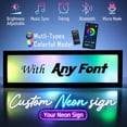 thumbnail image 6 of NOW PLAYING RGB LED Neon Lightbox with Remote & APP Control Studio Warning Sign Illuminated Lights Music Sync Timer Setting Signs for Cinema Libraries Home Wall Desk Decor USB Powered, 6 of 6