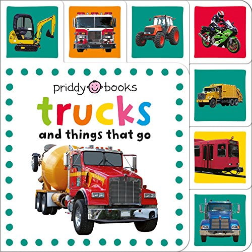 Mini tab books: Trucks and things that go