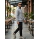 thumbnail image 4 of Sudadera Hoodie para Hombre con Capucha y Bolsillo Frontal Estilo Urbano Ajuste Cómodo, 4 of 5