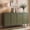Green-4 Doors, variant on AVAWING Fluted Storage Cabinet with 4 Doors, Wood Sideboard Buffet Cabinet, Green