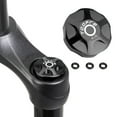 thumbnail image 4 of koolsoo 1pc Fork Shoulder Air Nozzle Cover Air Fork Shoulder Cover Shockproof Front Fork Black, 4 of 9