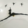 thumbnail image 1 of Baohd Intemporel Élégant Piano Clé Horloge Silencieux et Unique Style Multiples Fonctions Tourner Rome 1 1Set, 1 of 6