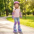 thumbnail image 4 of Babyjoy 4 Sizes Adjustable Quad Skates with Light-up Wheels&Safety Protection for Beginners 7C-9C, 4 of 9