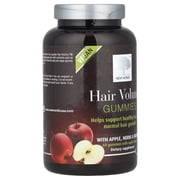New Nordic Hair Volume Gummies | Biotin for Healthy Hair Skin & Nails | 60 Count
