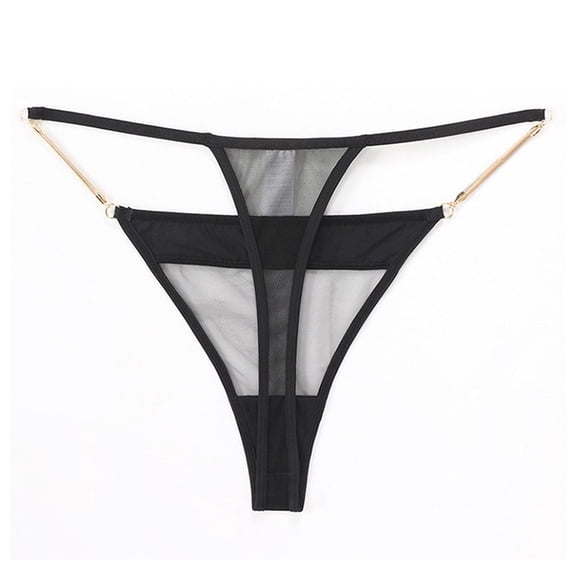 Levmjia Women Thong Underwear Seamless Period Panties Low Waist Solid Color Breathable Invisible Panty Sleep Comfortable Everyday Wear