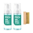 thumbnail image 2 of Shoe Dry Cleaning Agent, 2PC 300ml, Dirt Yellowing Removal, Foam Formula, Mild No Damage, No Water Needed, Versatile for Shoes Clothing Sofa, Easy to Use, 2 of 8
