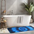 thumbnail image 2 of Blue Tie Dye Spiral Pattern Kitchen Rug Mat,Kitchen Runner Rugs Non Skid Washable,Decorative Kitchen Floor Mats for Kitchen,Sink,Laundry,17"x47.2", 2 of 7