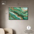 thumbnail image 4 of Gilded Agate III Canvas Print Geode Art by Art Remedy, Black Frame, 45 x 30, 4 of 6