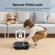 eufy C28 Robot Vacuum and Mop Combo, HydroJet Self-Cleaning Roller Mop, DuoSpiral Detangle Brush, 15,000 Pa,Auto Mop Washing&Drying, Self-Emptying&Refilling