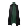 thumbnail image 2 of Capa De Halloween Perfecl Accesorio De Disfraz Capa Reversible Negro Verde 35 cm x 90 cm, 2 of 8