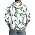 thumbnail image 6 of Mens UPF 50+ Fishing Hoodie Long Sleeve UV Protection Hoodie Rash Guard with Thumb Holes for Swimming Running Hiking Boating, 6 of 7
