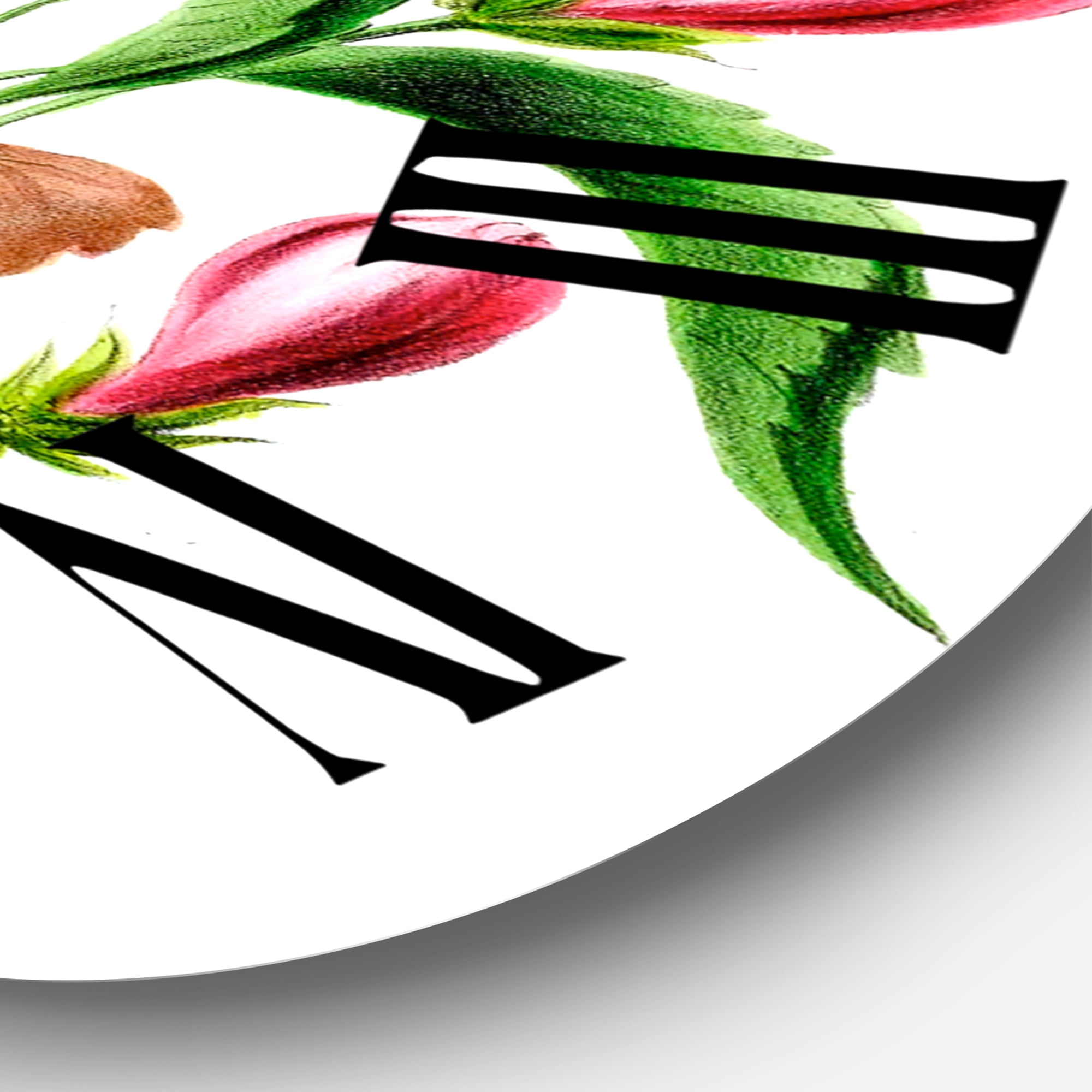 Designart 1 in Quartz Traditional Wall Clock