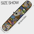 thumbnail image 3 of Yayeee Double Oven Mitt Kitchen Heat Resistant Baking 35" x7" Quilted Glove, Blue Floral, 3 of 6