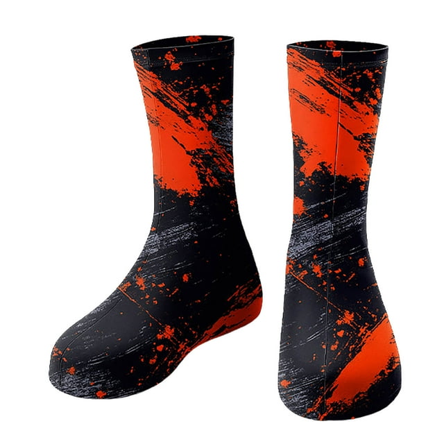 TIELUTT Couvre-Chaussures d'Aventure en Plein Air pour Adultes pour la Randonnée, le Vélo et les Sports et Couvre-Chaussures Réutilisables pour la Boue, Protecteurs de Bottes pour Activités Extérieures, Cyclisme, Randonnée